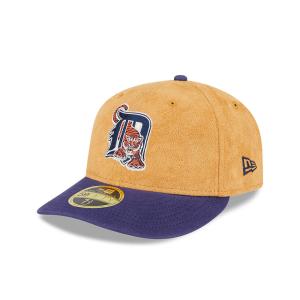 GORRA NEW ERA CAP DETROIT TIGERS MLB TAN TEXTURE 59FIFTY LP CERRADA en STOCK