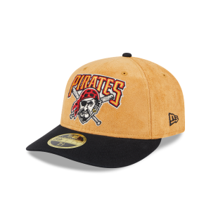 GORRA NEW ERA CAP PITTSBURGH PIRATES MLB TAN TEXTURE 59FIFTY LP CERRADA en STOCK