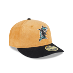 GORRA NEW ERA CAP FLORIDA MARLINS MLB TAN TEXTURE 59FIFTY LP CERRADA en STOCK