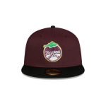 GORRA NEW ERA CAP TOMATEROS DE CULIACáN ALTERNATIVA LAMP TEAM EXCLUSIVE 59FIFTY CERRADA VINO en STOCK