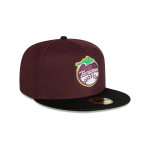 GORRA NEW ERA CAP TOMATEROS DE CULIACáN ALTERNATIVA LAMP TEAM EXCLUSIVE 59FIFTY CERRADA VINO en STOCK