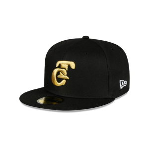 GORRA NEW ERA CAP TOMATEROS DE CULIACáN GOLD LAMP TEAM EXCLUSIVE 59FIFTY CERRADA en STOCK
