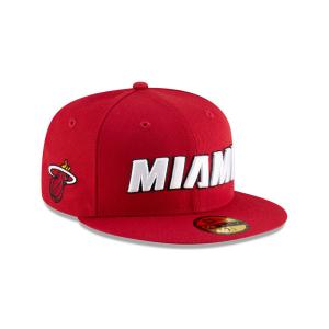 GORRA NEW ERA CAP MIAMI HEAT NBA STATEMENT EDITION 59FIFTY CERRADA en STOCK