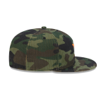 GORRA NEW ERA CAP HOUSTON ASTROS MLB CAMO CORD 59FIFTY CERRADA en STOCK