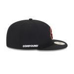 GORRA NEW ERA CAP BALTIMORE ORIOLES COMPOUND X MLB 59FIFTY CERRADA en STOCK