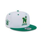 GORRA NEW ERA CAP MINNESOTA NORTH STARS NHL VINTAGE SATIN 9FIFTY SNAPBACK en STOCK