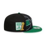 GORRA NEW ERA CAP BOSTON CELTICS NBA BOSTON CELTICS 18X NBA CHAMPIONS 9FIFTY SNAPBACK NEGRA en STOCK