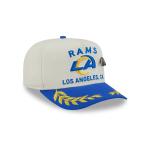 GORRA NEW ERA CAP LOS ANGELES RAMS NFL DRAFT 2025 59FIFTY AF CERRADA BLANCA en STOCK