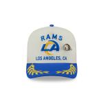 GORRA NEW ERA CAP LOS ANGELES RAMS NFL DRAFT 2025 59FIFTY AF CERRADA BLANCA en STOCK