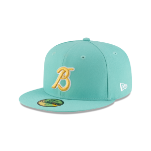 GORRA NEW ERA CAP BRAVOS DE LEóN HOME LMB GAME CAP 100 ANIVERSARIO 59FIFTY CERRADA en STOCK