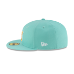 GORRA NEW ERA CAP BRAVOS DE LEóN HOME LMB GAME CAP 100 ANIVERSARIO 59FIFTY CERRADA en STOCK