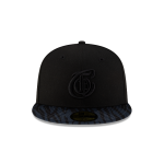 GORRA NEW ERA CAP TIGRES DE QUINTANA ROO ALTERNATIVO LMB GAME CAP 100 ANIVERSARIO 59FIFTY CERRADA NEGRA en STOCK