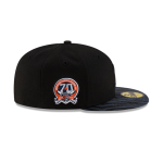 GORRA NEW ERA CAP TIGRES DE QUINTANA ROO ALTERNATIVO LMB GAME CAP 100 ANIVERSARIO 59FIFTY CERRADA NEGRA en STOCK