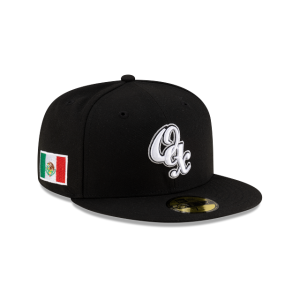 GORRA NEW ERA CAP GUERREROS DE OAXACA HOME LMB GAME CAP 100 ANIVERSARIO 59FIFTY CERRADA en STOCK
