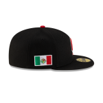 GORRA NEW ERA CAP GUERREROS DE OAXACA AWAY LMB GAME CAP 100 ANIVERSARIO 59FIFTY CERRADA en STOCK