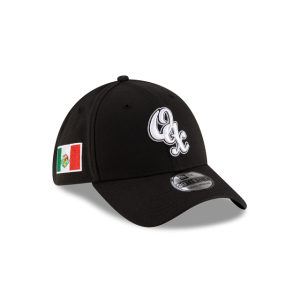 GORRA NEW ERA CAP GUERREROS DE OAXACA HOME LMB GAME CAP 100 ANIVERSARIO 39THIRTY ELáSTICA en STOCK