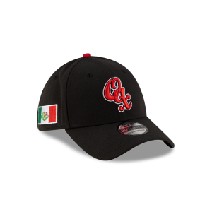 GORRA NEW ERA CAP GUERREROS DE OAXACA AWAY LMB GAME CAP 100 ANIVERSARIO 39THIRTY ELáSTICA en STOCK