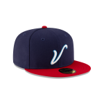 GORRA NEW ERA CAP EL ÁGUILA DE VERACRUZ AWAY LMB GAME CAP 100 ANIVERSARIO 59FIFTY CERRADA en STOCK
