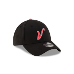 GORRA NEW ERA CAP EL ÁGUILA DE VERACRUZ ALTERNATIVO LMB GAME CAP 100 ANIVERSARIO 39THIRTY ELáSTICA NEGRA en STOCK