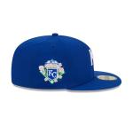 GORRA NEW ERA CAP KANSAS CITY ROYALS MLB FLORAL UNDERVISOR 59FIFTY CERRADA en STOCK