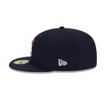 GORRA NEW ERA CAP CLEVELAND GUARDIANS MLB FLORAL UNDERVISOR 59FIFTY CERRADA en STOCK