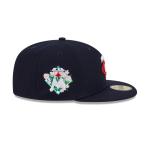 GORRA NEW ERA CAP MINNESOTA TWINS MLB FLORAL UNDERVISOR 59FIFTY CERRADA en STOCK