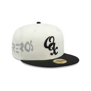 GORRA NEW ERA CAP GUERREROS DE OAXACA 2-TONE LMB FANGEAR 59FIFTY CERRADA en STOCK