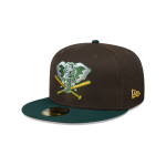 GORRA NEW ERA CAP OAKLAND ATHLETICS MLB SIDE PATCH 59FIFTY CERRADA en STOCK