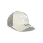GORRA NEW ERA CAP PUMAS WHITE ON WHITE 9FORTY AF TRUCKER SNAPBACK en STOCK