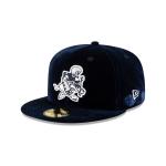 GORRA NEW ERA CAP DALLAS COWBOYS NFL JUST CAPS VELVET 59FIFTY CERRADA en STOCK