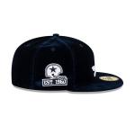 GORRA NEW ERA CAP DALLAS COWBOYS NFL JUST CAPS VELVET 59FIFTY CERRADA en STOCK