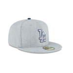 GORRA NEW ERA CAP LOS ANGELES DODGERS MLB HEATHER LEAGUE COLLECTION 59FIFTY CERRADA en STOCK